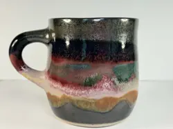 VINTAGE STUDIO ART STONEWARE POTTERY COFFEE CUP TEA MUG