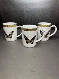SIDED BLACK BUTTERFLY