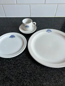 VINTAGE BRISTILE PLATES