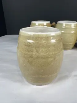 POTTERY STONEWARE BARREL