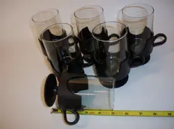 GLAS-SNAP MUGS BLACK