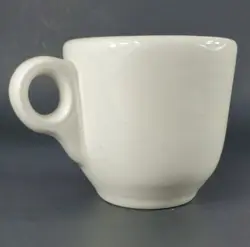 VTG HOMER LAUGHLIN HEAVY RESTAURANT WARE RING HANDLE DINER MUG RARE!
