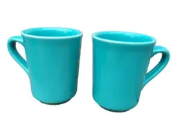 TURQUOISE COFFEE MUGS