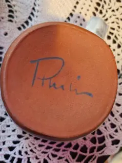 SIGNED GLAZED