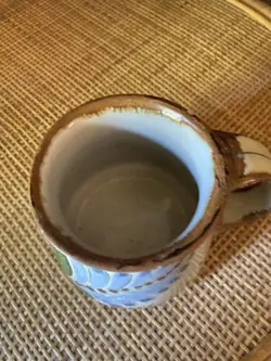 STONEWARE HAND PAINTED