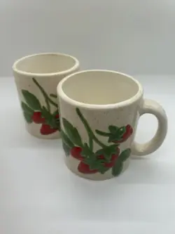 CERAMIC STRAWBERRY COFFEE
