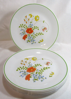 EIGHT DINNER PLATES