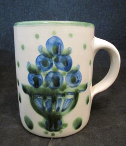 POTTERY BLUEBERRY BOUQUET