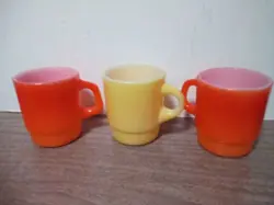 HOCKING ORANGE YELLOW