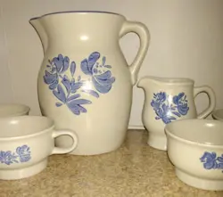 PITCHER CARAFE BLUE