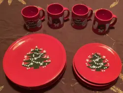 TREE DINNER SET