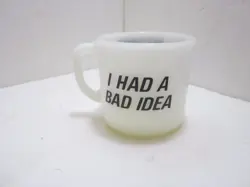 IDEA MILK GLASS