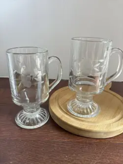 HERITAGE GLASS FOOTED