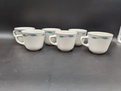 RESTAURANT WARE WHITE/TURQUOISE/GRAY