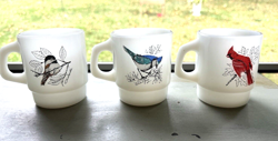 GLASS MUGS- SET