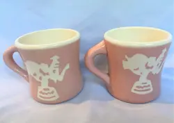 PINK CHILDREN'S MUGS