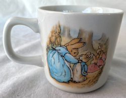 RABBIT..CHILD’S MUG..NEAR