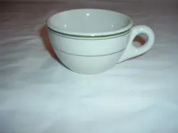 MUG WHITE GREEN