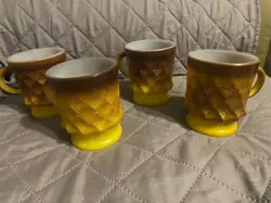 YELLOW BROWN OMBRE