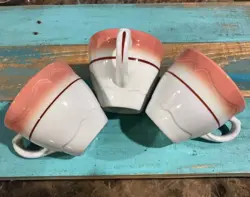 SALMON WAVES RED