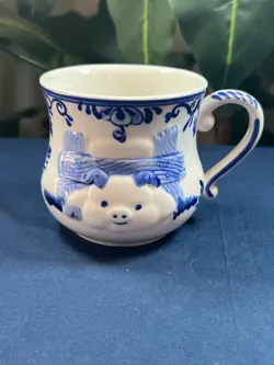 HAND PAINTED PIG