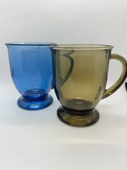 BLUE/AMBER GLASS