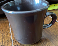 FLAT COFFEE MUG/CUP