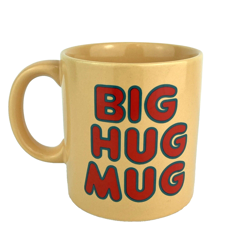 BIG HUG MUG VINTAGE MUG BY FTD MADE IN KOREA TRUE DETECTIVE 3 ¾