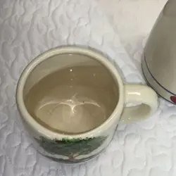 PITCHER WITH MUGS