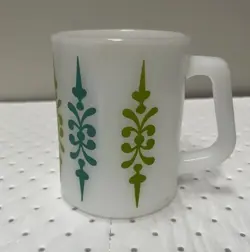GLASS COFFEE MUG.