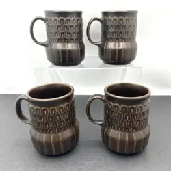 OF BROWN STONEWARE