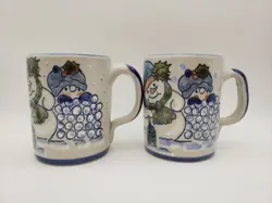 STONEWARE VINTAGE CHRISTMAS