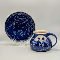 KOTWITZ POTTERY CAT