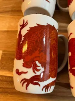 DRAGON COFFEE MUGS