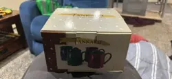 OZ STONEWARE MUGS
