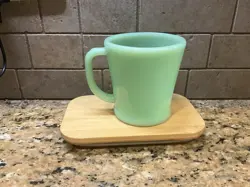 MUG GREEN GLASS