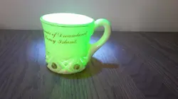 URANIUM CUSTARD GLASS