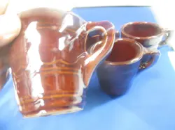 OF BROWN GLAZE