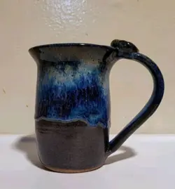 DRIP GLAZE BLUE