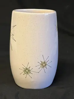 VINTAGE MID CENTURY MODERN FRANCISCAN ATOMIC STARBURST GRAND MUG CUP MCM 5”