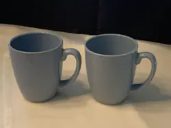 BLUE VINTAGE MUGS