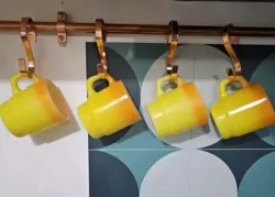 MUGS YELLOW ORANGE