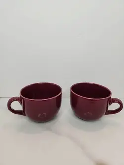 OF 2. BURGUNDY