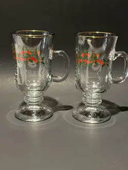 CUP GLASS GOLD
