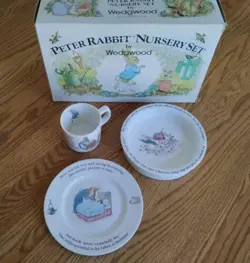 POTTER WEDGWOOD MUG/PLATE/BOWL