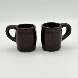 MUGS BROWN SET