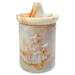 GLASS SWIRL MUG