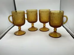 AMBER GOBLETS MUGS