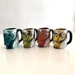 HORSE HEAD MUG