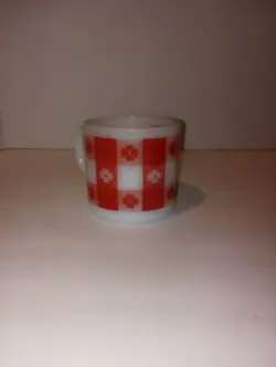 RED WHITE GINGHAM